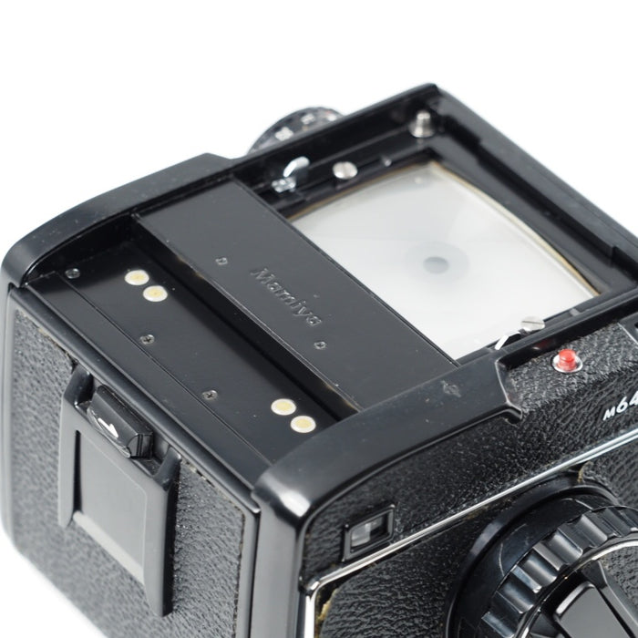 Mamiya マミヤ M645 (PD) ボディ 中判フィルムカメラ L型レフトハンドグリップ付属 #14510