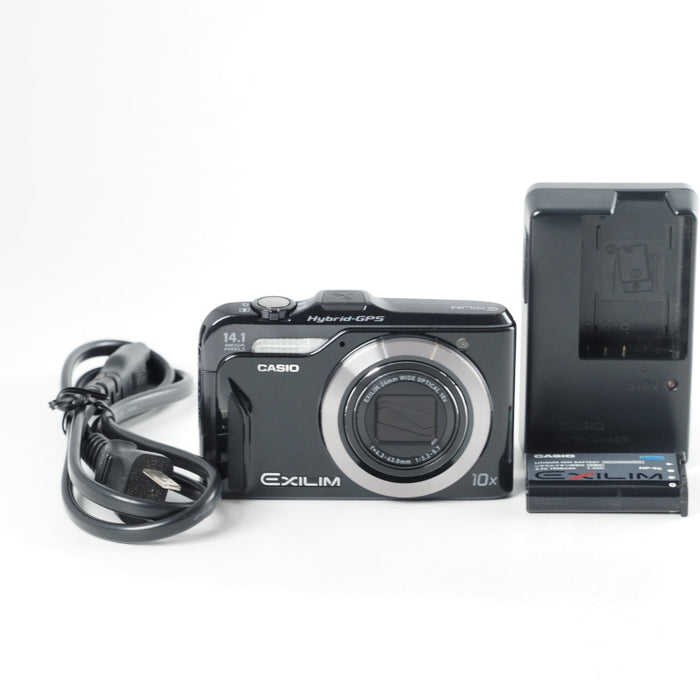 CASIO デジタルカメラ EXILIM EX-H20G 1410万画素 光学10倍ズーム EXH20GBK ブラック #13804
