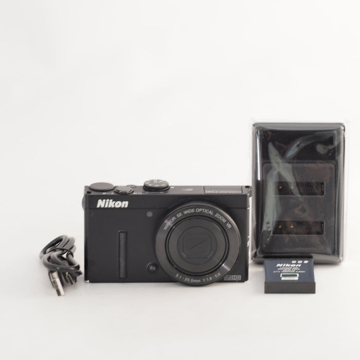 Nikon ニコン デジタルカメラ COOLPIX P340 開放F値1.8 1200万画素 ブラック P340BK #13521