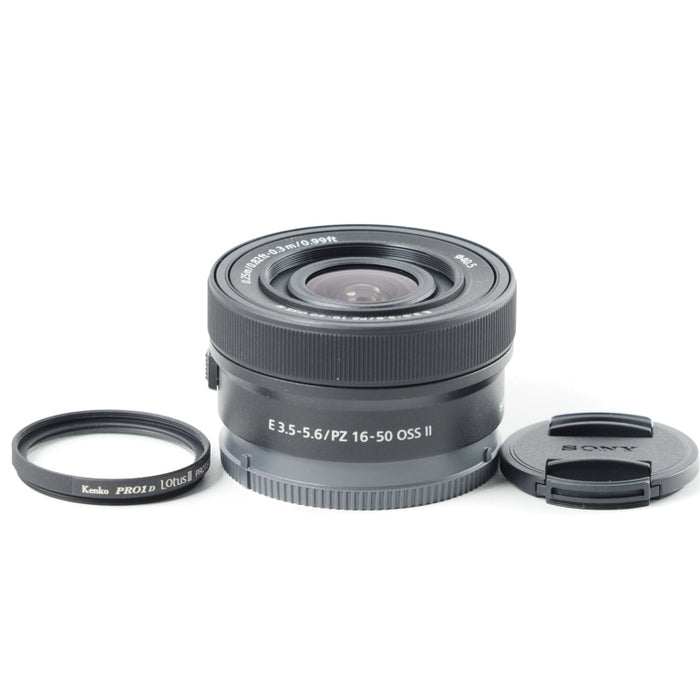 SONY E PZ 16-50mm F3.5-5.6 OSS II Eマウント 電動パワーズームレンズ APS-C用 SELP16502 #14028