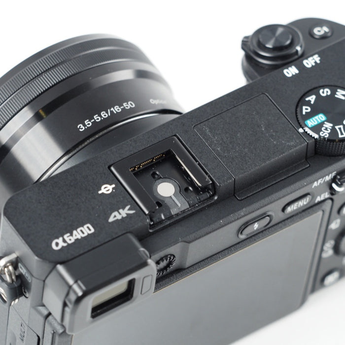 SONY ミラーレス一眼 α6400 ダブルズームレンズキット ILCE-6400Y BSELP1650 F3.5-5.6+SEL55210 F4.5-6.3 SEL55210 ブラック 【望遠レンズ付きキット】 #13992