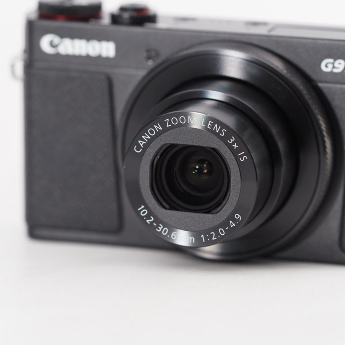 Canon コンパクトデジタルカメラ PowerShot G9 X Mark II ブラック 1.0型センサー/F2.0レンズ/光学3倍ズーム PSG9XMARKIIBK #13116