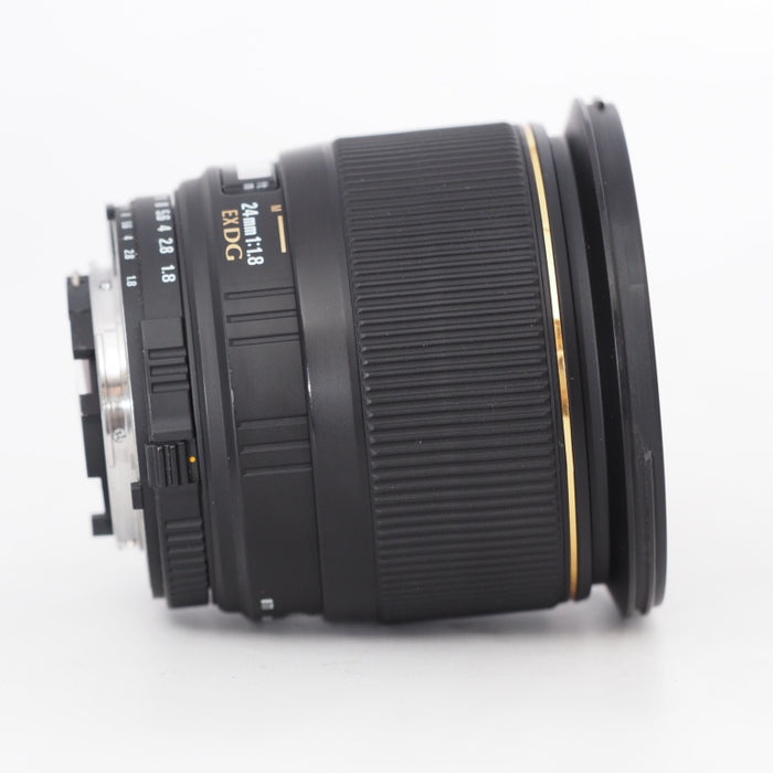 SIGMA 単焦点広角レンズ 24mm F1.8 EX DG ASPHERICAL MACRO ニコン Fマウント用 フルサイズ対応 #12969