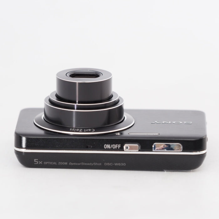SONY Cyber-Shot W630 1610万画像 CCD 光学x5 ブラック サイバーショット DSC-W630/B #13121