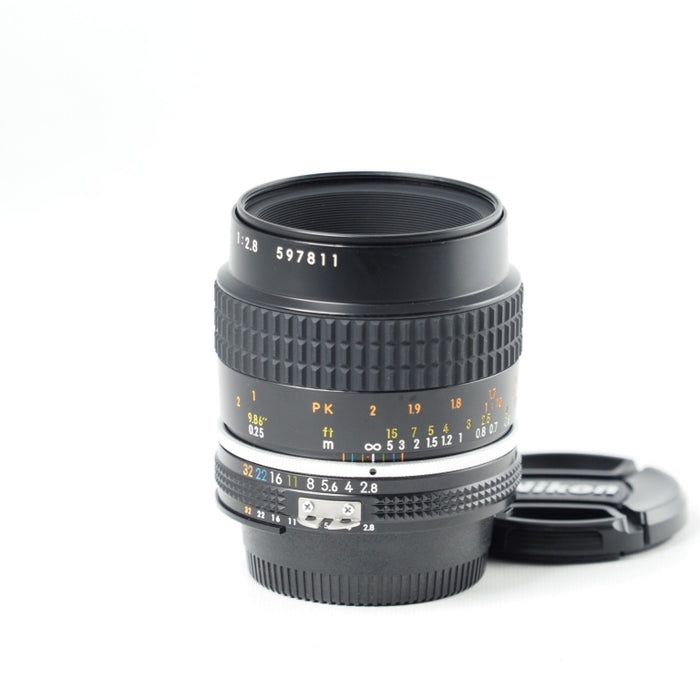 Nikon ニコン Ai-s Micro-NIKKOR 55mm F2.8 Fマウント MFレンズ #14075