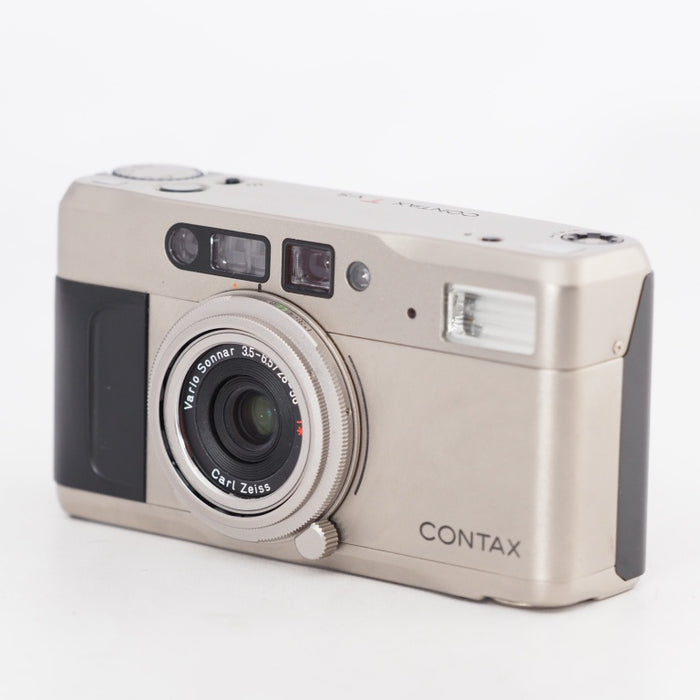 CONTAX TVS チタンシルバー コンタックス AF コンパクトフィルムカメラ #13054