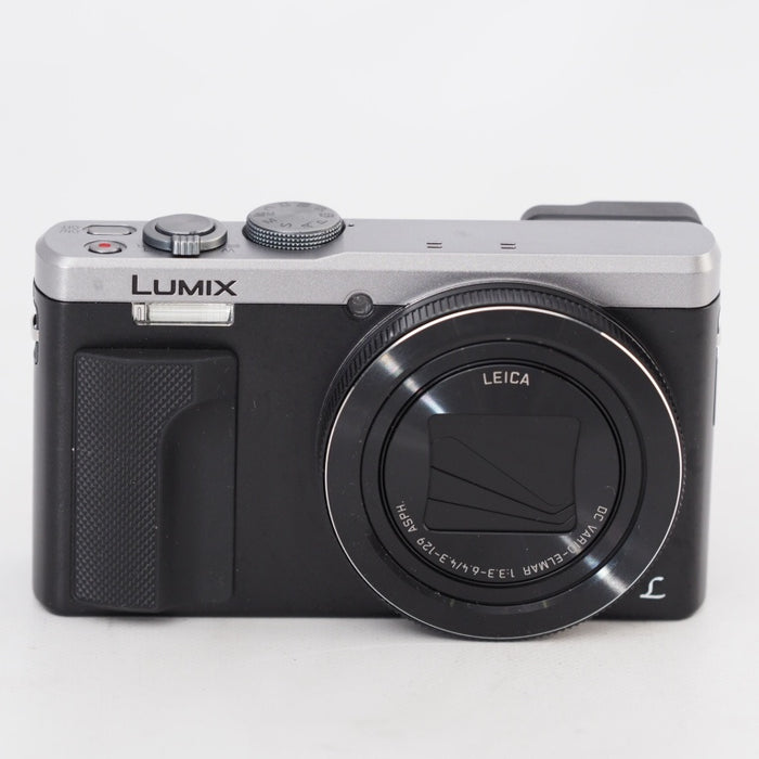 Panasonic コンパクトデジタルカメラ LUMIX TZ85 光学30倍 Wi-Fi搭載 シルバー DMC-TZ85-S #13393