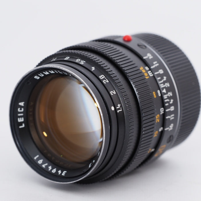 LEICA ライカ SUMMILUX-M 50mm F1.4 E43 ブラック ズミルックス 単焦点レンズ ライカMマウント 12586 フ —  カメラ本舗