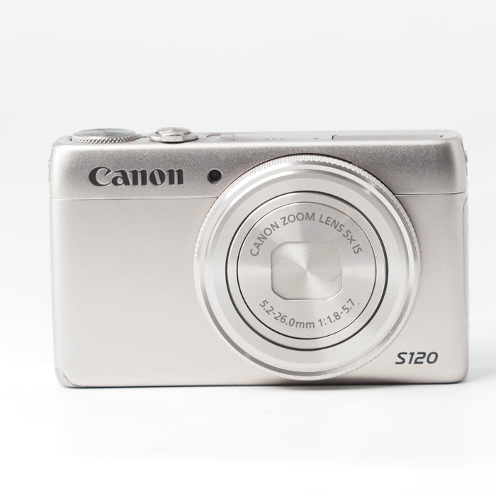 Canon キヤノン デジタルカメラ PowerShot S120 (シルバー) F値1.8 広角24mm 光学5倍ズーム PSS120(SL) #14830