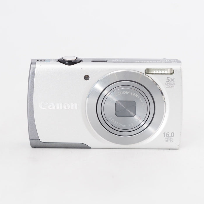 Canon キヤノン デジタルカメラ PowerShot A3500 IS(シルバー) 広角28mm 光学5倍ズーム PSA3500IS(SL)  #13105