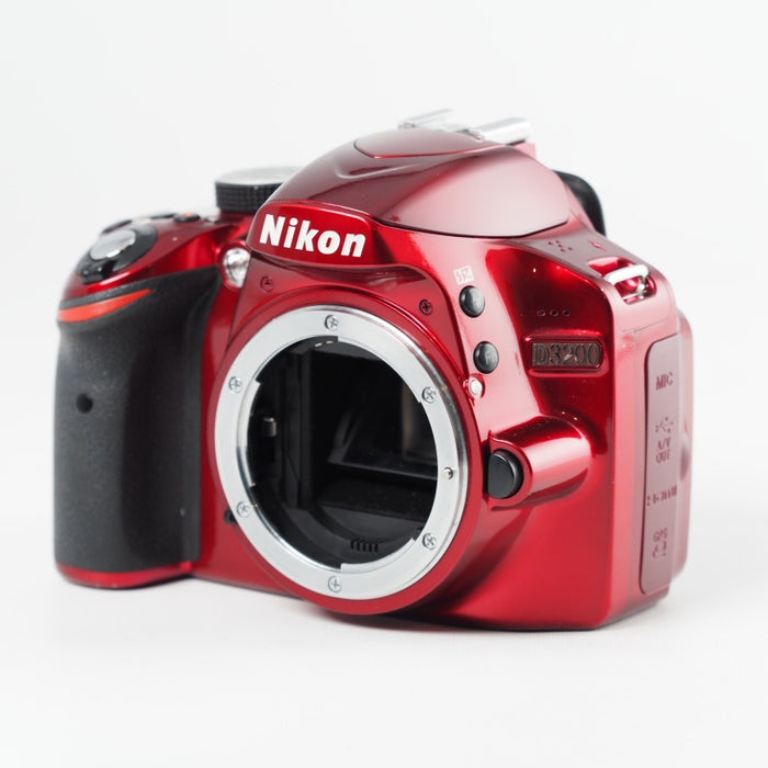 Nikon ニコン デジタル一眼レフカメラ D3200 ボディ レッド D3200RD #11299