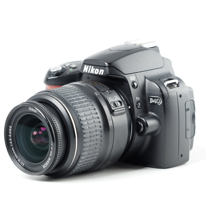 Nikon ニコン デジタル一眼レフカメラ D40 レンズキット ブラック D40BLK #14319