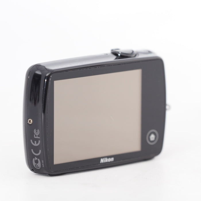 Nikon ニコン コンパクトデジタルカメラ COOLPIX S01 超小型ボディ タッチパネル液晶 ブラック S01BK #12990