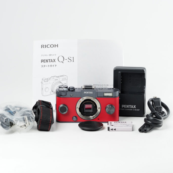 PENTAX ペンタックス ミラーレス一眼 Q-S1 ボディ ガンメタル QS1 06145 #14161