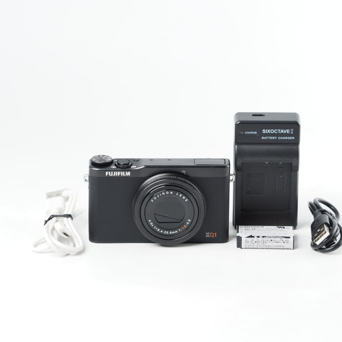 FUJIFILM フジフイルム デジタルカメラ XQ1 ブラック FX-XQ1 B #14025