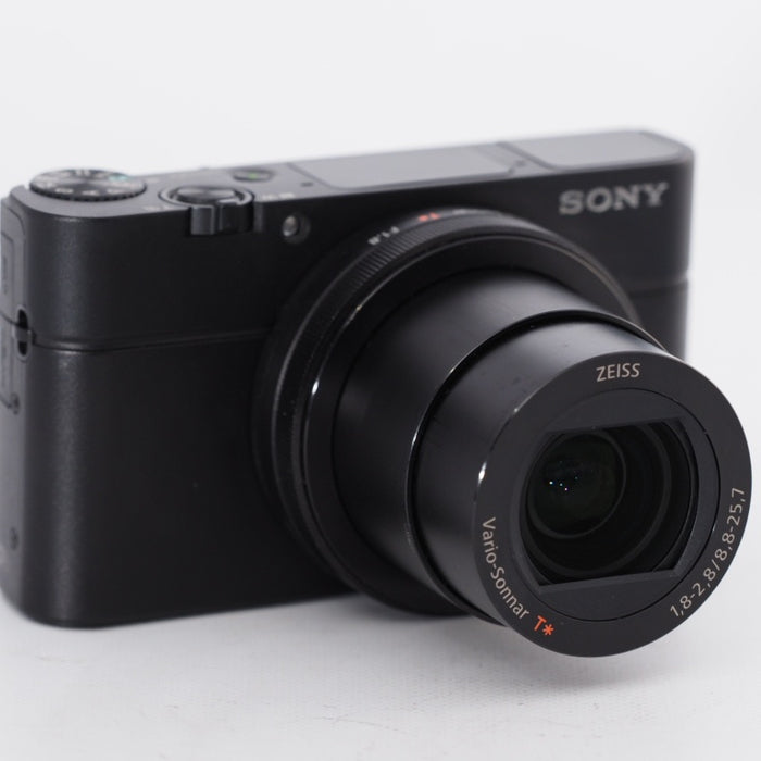 SONY ソニー コンパクトデジタルカメラ Cyber-shot RX100III ブラック 1.0型裏面照射型CMOSセンサー 光学ズーム2.9倍(24-70mm) 180度チルト可動式液晶モニター DSC-RX100M3 #11406