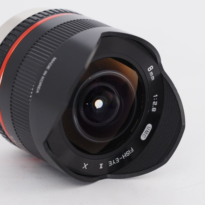 SAMYANG サムヤン 単焦点魚眼レンズ 8mm F2.8 II ブラック フジフイルム Xマウント用 APS-C用 #11517
