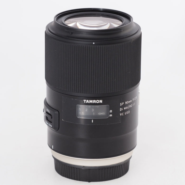 TAMRON タムロン 単焦点マクロレンズ SP 90mm F2.8 Di MACRO 1:1 VC USD キヤノン EFマウント用 F017E 【シフトブレ対応】　#12950