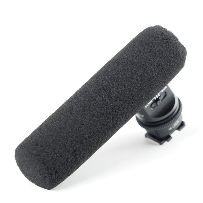 SONY カメラ用マイク ECM-GZ1M ガンズームマイクロホン ズーム連動 鋭指向性(切替) ウインドスクリーン付属 #13777