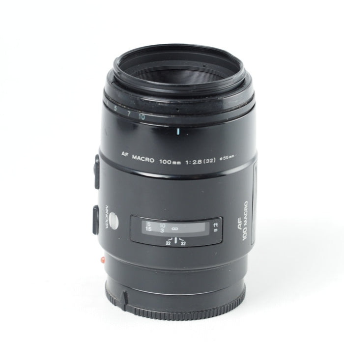 MINOLTA AF レンズ 100mm F2.8 MACRO ミノルタ Aマウント 中望遠 マクロレンズ #14420