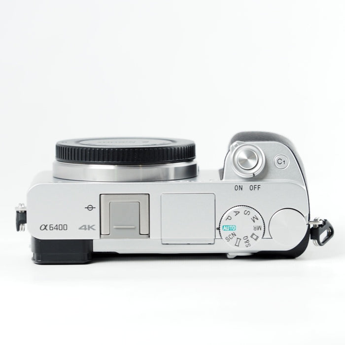 SONY ソニー APS-C ミラーレス一眼カメラ α6400 ボディ シルバー ILCE-6400 S #14072