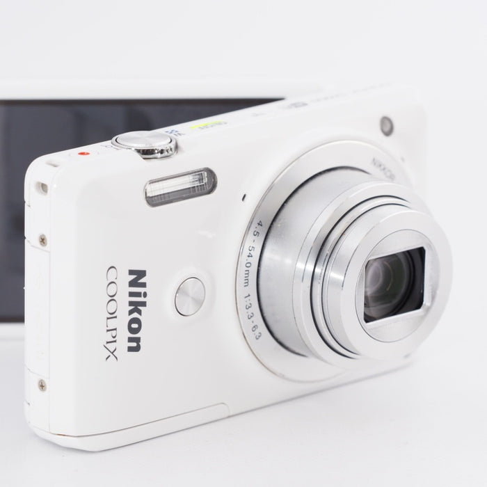 Nikon ニコン コンパクトデジタルカメラ COOLPIX S6900 12倍ズーム 1602万画素 ナチュラルホワイト S6900WH #9714
