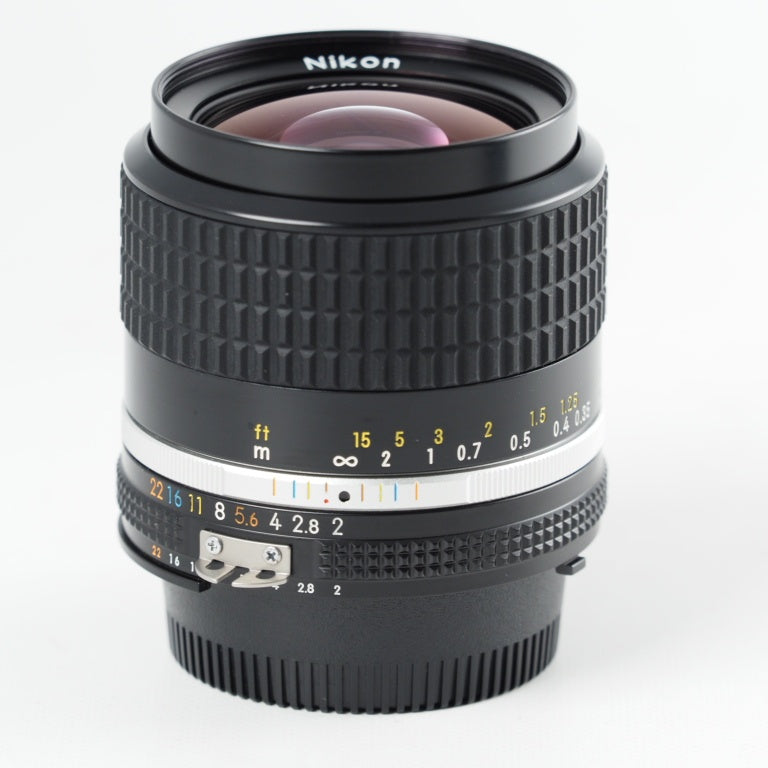 Nikon ニコン Ai-s NIKKOR 28mm F2 Fマウント MFレンズ #13741