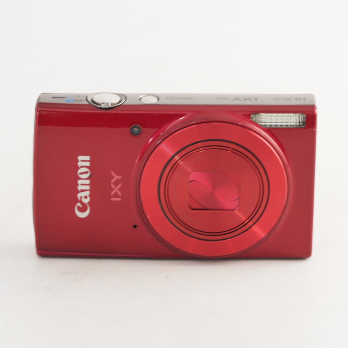 Canon キヤノン デジタルカメラ IXY 190 レッド 光学10倍ズーム IXY190R #13522