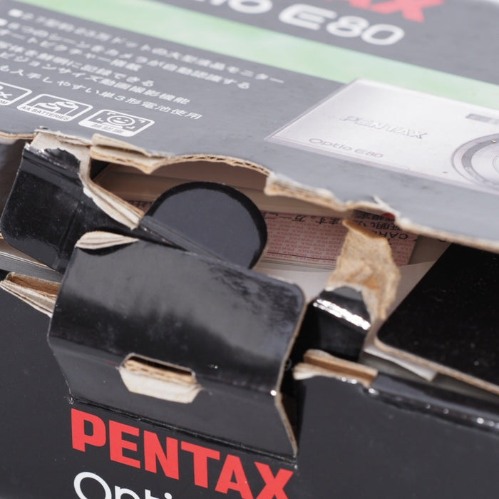 PENTAX ペンタックス デジタルカメラ Optio E80 1000万画素 光学3倍ズーム 単三電池仕様 OPTIOE80 #11049