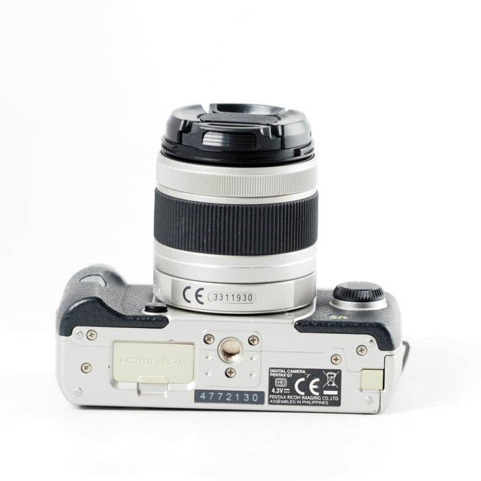 PENTAX ペンタックス ミラーレス一眼 Q7 ズームレンズキット [標準ズーム 02 STANDARD ZOOM] シルバー Q7 SILVER ZOOM LENSKIT 11522 #13996