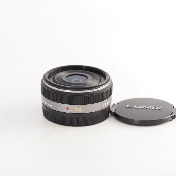 Panasonic パナソニック 単焦点 広角パンケーキレンズ マイクロフォーサーズ用 ルミックス G 14mm/F2.5 ASPH. H-H014 #11235