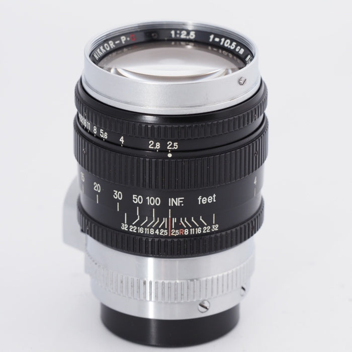 Nikon ニコン NIKKOR-P C 10.5cm 105mm f2.5 L39マウント ファインダー付属 日本光学 Nippon Ko — カメラ 本舗