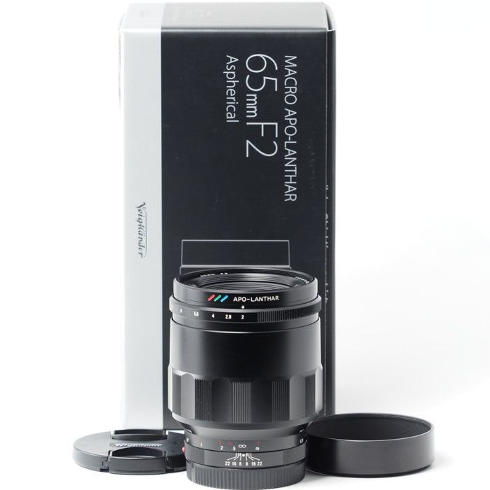 COSINA Voigtlander MACRO APO-LANTHAR 非球面マクロレンズ 65mm F2 ソニー Eマウント #15256