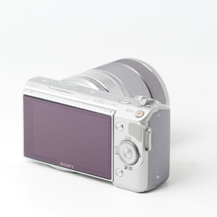 SONY ソニー  デジタル一眼α NEX-5 ズームレンズキット シルバー NEX-5K/S #14690