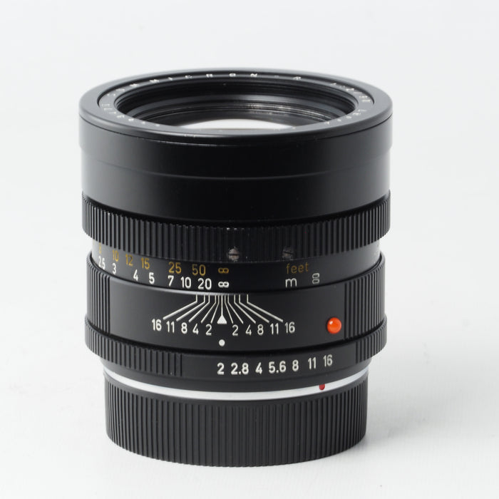 LEICA SUMMICRON-M 90mm F2 CANADA 3Cam 3カム Rマウント #14121