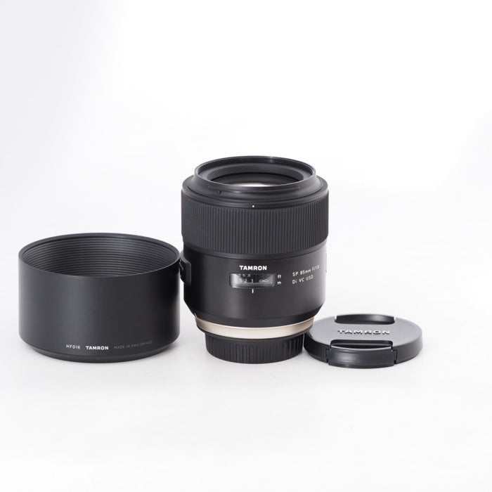 TAMRON 単焦点レンズ SP85mm F1.8 Di VC キヤノン EFマウント用 フルサイズ対応 タムロン F016E #13000