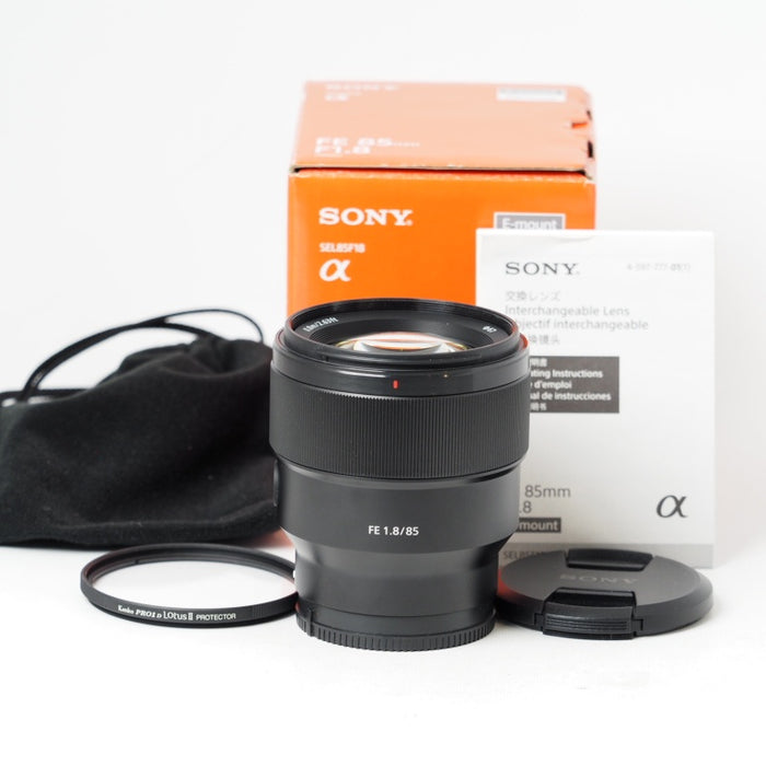 SONY FE 85mm F1.8 ソニー Eマウント SEL85F18 中望遠 単焦点 交換レンズ #14626