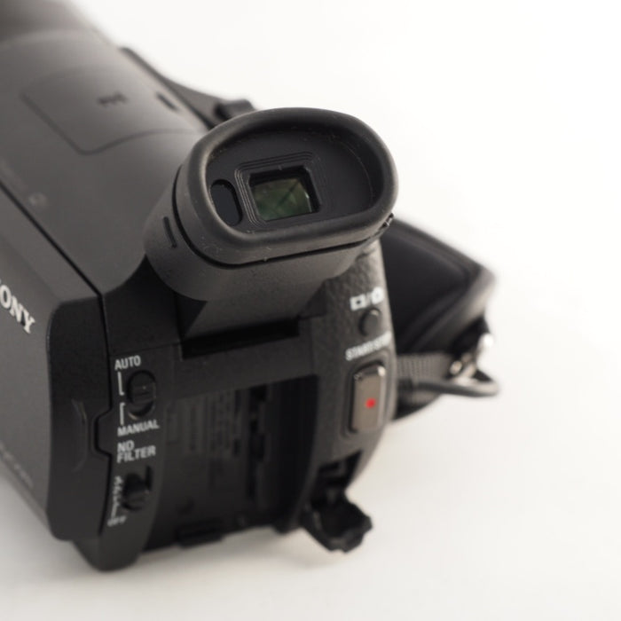 SONY ソニー ビデオカメラ Handycam FDR-AX100 4K 光学12倍 ブラック 海外言語対応モデル #13383