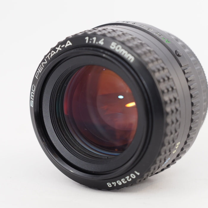 ペンタックス SMC PENTAX-A 50mm F1.4 Kマウント 交換レンズ #13031