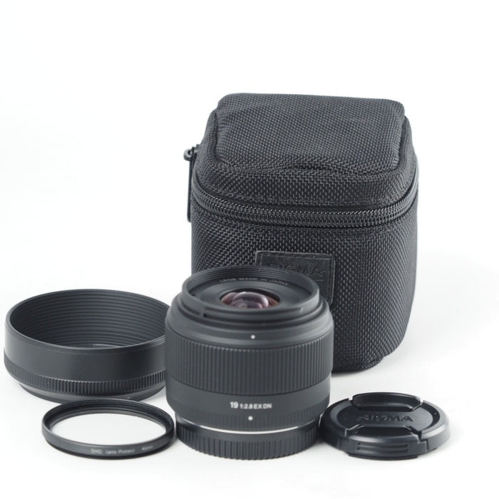 SIGMA 19mm F2.8 EX DN MFT 単焦点 広角レンズ マイクロフォーサーズ用 #13829
