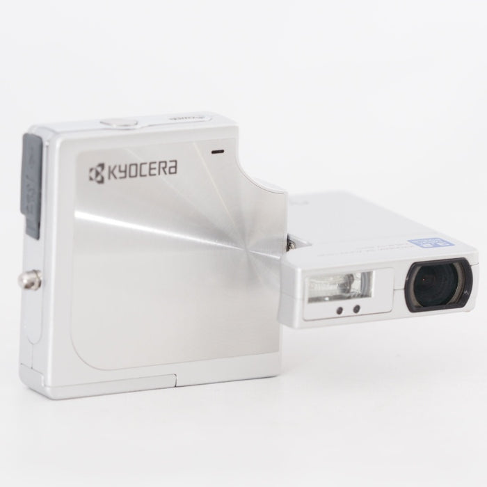 KYOCERA 京セラ Finecam SL300R シルバー キョーセラ コンパクトデジタルカメラ #12989