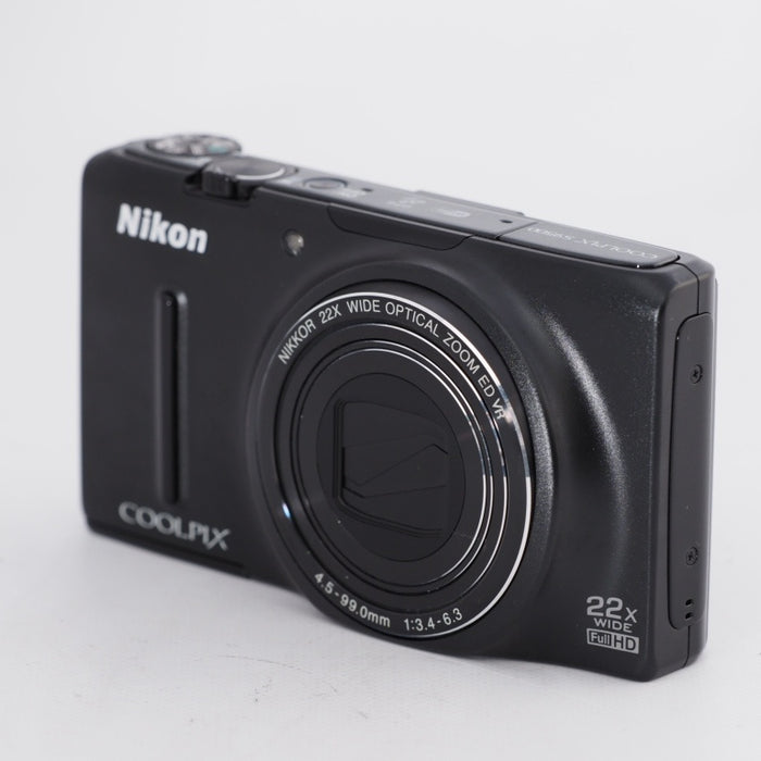 Nikon ニコン デジタルカメラ COOLPIX S9500 光学22倍ズーム Wi-Fi対応 マットブラック S9500BK #10950