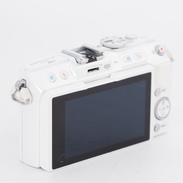 【ジャンク品】OLYMPUS オリンパス ミラーレス一眼 PEN Lite E-PL6 ボディ ホワイト E-PL6 BODY WHT #10883