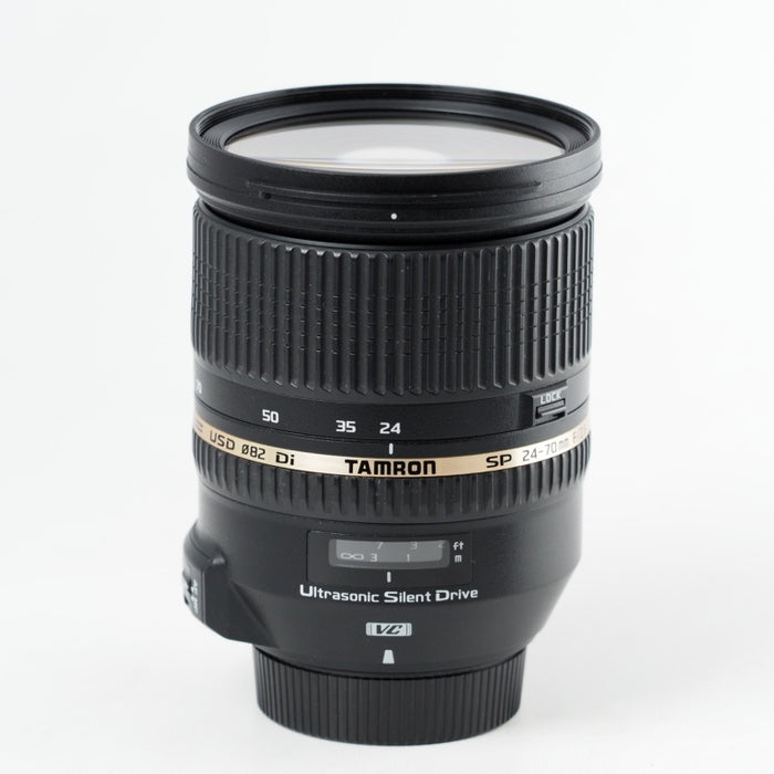 TAMRON タムロン 大口径標準ズームレンズ SP 24-70mm F2.8 Di VC USD ニコンFマウント用 A007N #13640