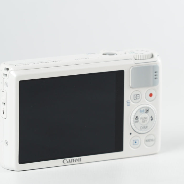 Canon デジタルカメラ PowerShot S200(ホワイト) F値2.0 広角24mm 光学5倍ズーム PSS200(WH) #13705