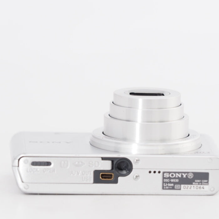 SONY ソニー デジタルカメラ Cyber-shot DSC-W830 カメラ任せ かんたん きれい シルバー 200m #12923