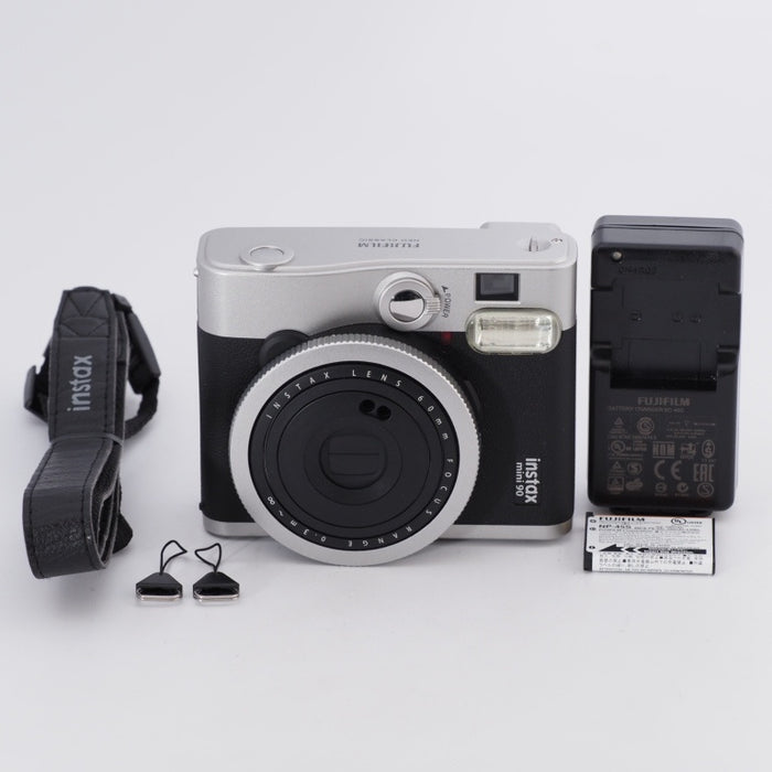 FUJIFILM フジフイルム インスタントカメラ チェキ instax mini 90 ネオクラシック ブラック INS MINI 90 NC #9525