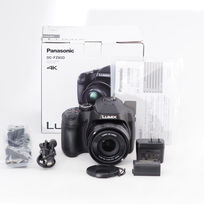Panasonic LUMIX デジタルカメラ 光学60倍 ズーム対応 パナソニック DC-FZ85D-K #12984