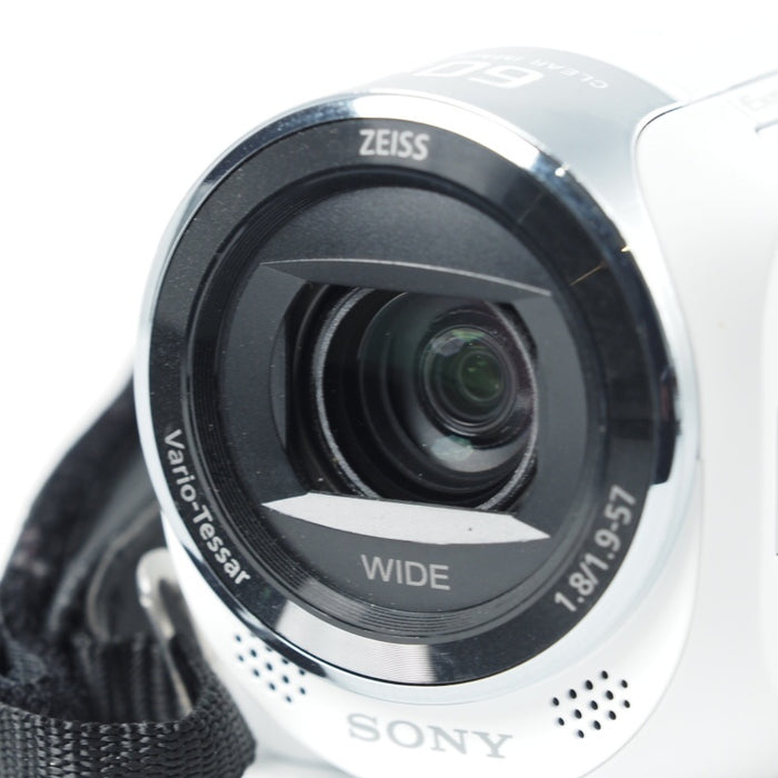 SONY Handycam CX470 ホワイト 内蔵メモリー32GB 光学ズーム30倍 HDR-CX470 W  ソニー ビデオカメラ #13794