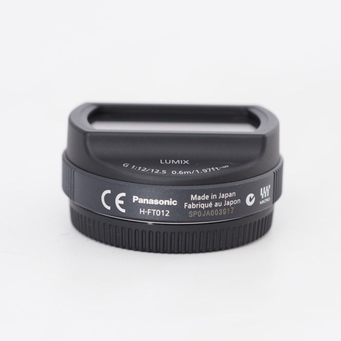Panasonic LUMIX G 12.5mm F12 パナソニック 単焦点 3Dレンズ ルミックス  H-FT012 マイクロフォーサーズ用 #12986
